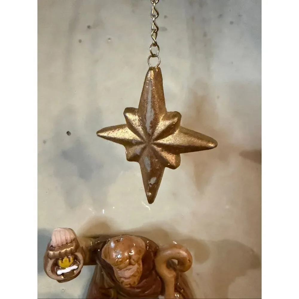 Ceramic Nativity Votive Candle Holders ~ Tii Collections (6331)